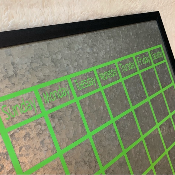 Weekly dry erase board calendar K - Picture 2 of 9